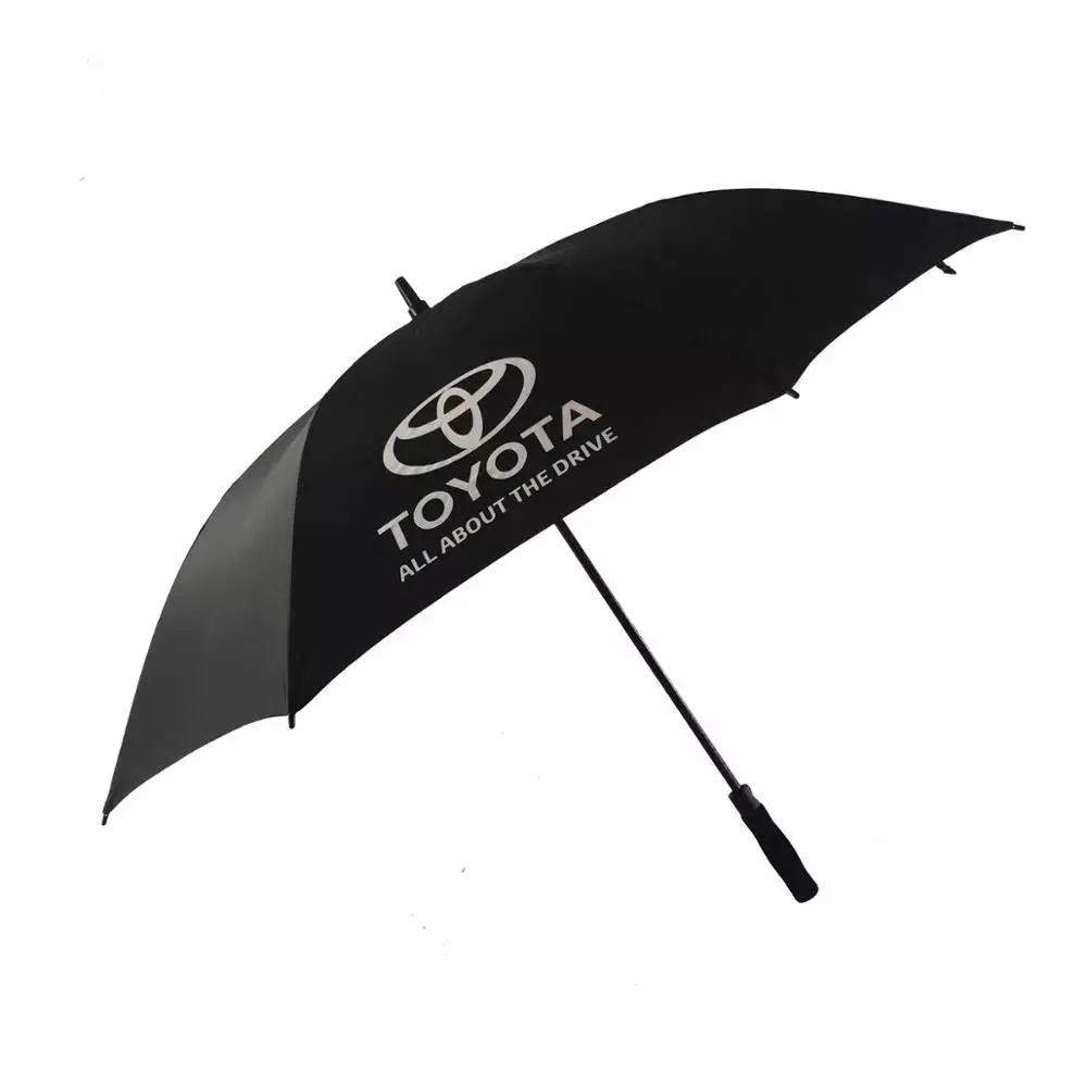 Promotion Advertising Wholesale Custom Print Logo Golf Straight Umbrella Windproof