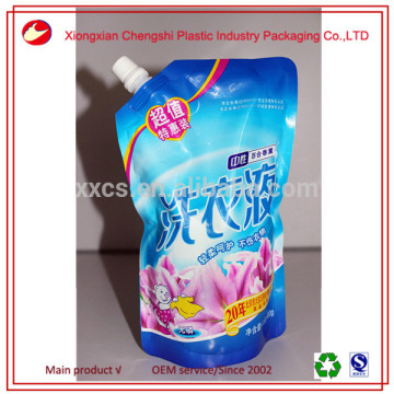 spouted 3 liters liquids pouch