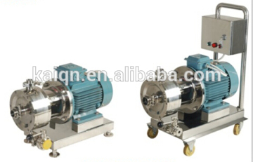 sanitary high shear emulsifying pump