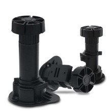 Black Furniture Feet Plastic Sofa Legs