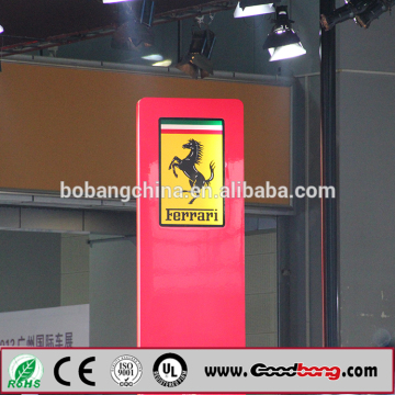 Outdoor advertising pylon signage /LED backlit outdoor signage/free standing outdoor signage