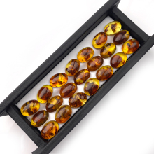High Quality Amber Smooth Cabochon Gemstone Bulk Stones