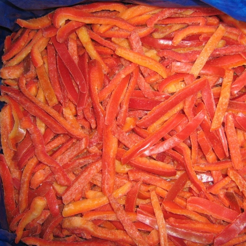 2016 New Crop IQF Frozen Sweet Red Pepper Strips