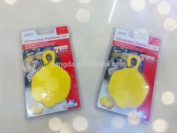 2pc dishwasher lemon air freshener