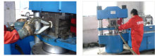 wire rope pressing machine