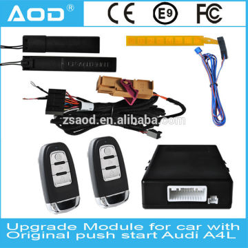 Upgrade module for Audi A4L with original push start Can-Bus type