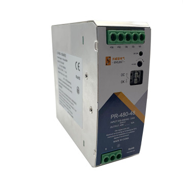 Βιομηχανική τροφοδοσία DIN RAIL LORING 48V 10A