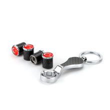 Turkish Carbon Fiber Anti-Theft Car Tire Valve Cap