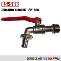 Kẽm Alloy Brass Bibcock vòi cho sử dụng nước