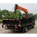 Camion léger de cargaison petite grue portée de 4 tonnes