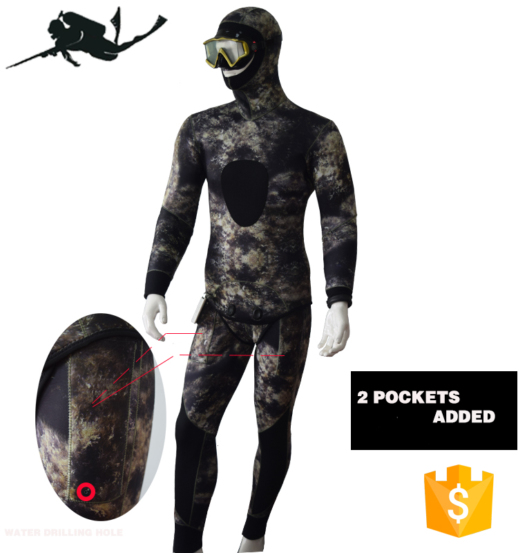 High Quality Camouflage Diving Wetsuit