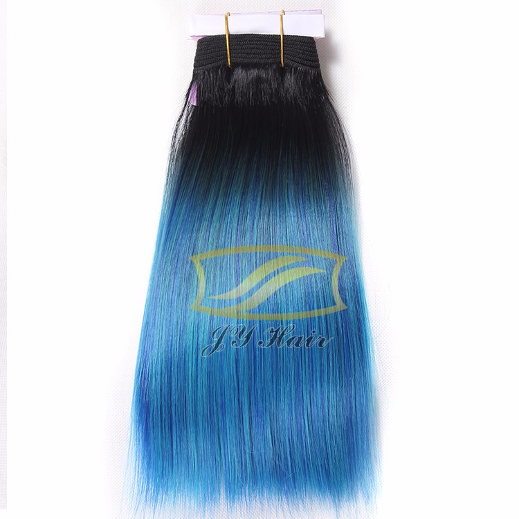 Ombre Synthetic hair extension Accept OEM hair color Factory Wholesale Vendor