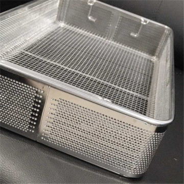 Medical Perforated Metal Plate Basket