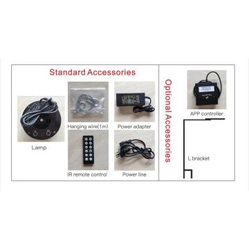 Aquarium Light Freshwater Wifi Remote Control Black S80