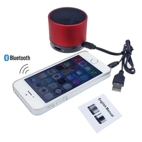 Mini altavoz inalámbrico compatible con IOS Android Smartphone