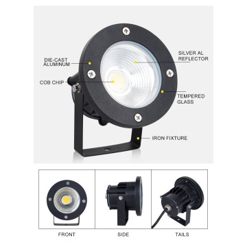 방수 IP65 정원 램프 새로운 디자인 DC24V