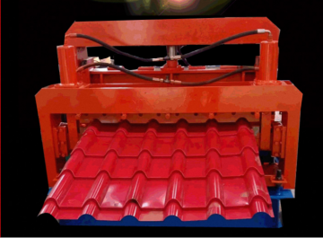 Roof Panel Ridge Cap Roll Forming Machine