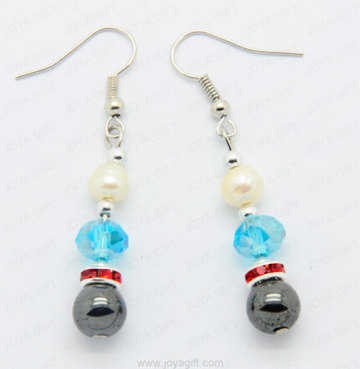 Hematite Earring