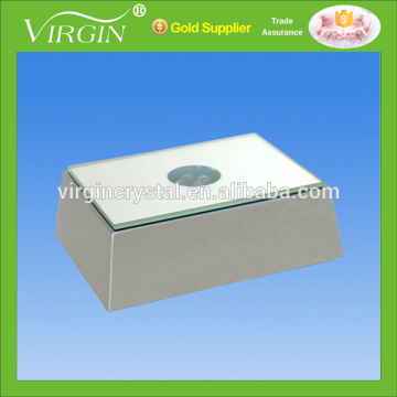 Rectangle led crystal light base battery base