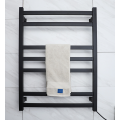 Matte Black Electric Hardwired Heated Towel Rack