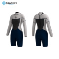 BEASKKE Custom Summer Long Sleeve Springsuit Dive Wetsuit