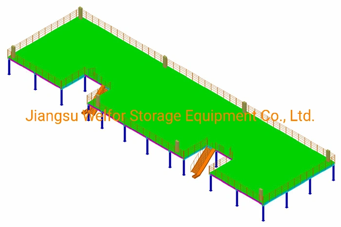 Steel Platform Mezzanine Floor Attic Rackings System Attic Rackings System