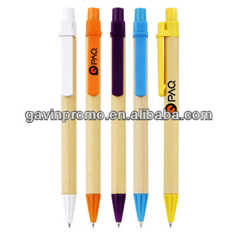 paper barrel ball pen