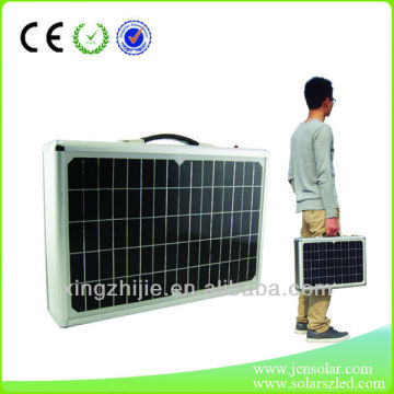 15W portable solar power systems for laptop,mobile charging,DC fans
