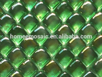 foshan factory price green swiming pool glass mosaic tile