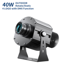Outdoor Waterproof 40W Floor Image Projection Door LED Gobo Projector Light