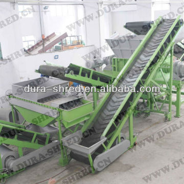 Automatic high efficient Tire/ tyre recycling machinery