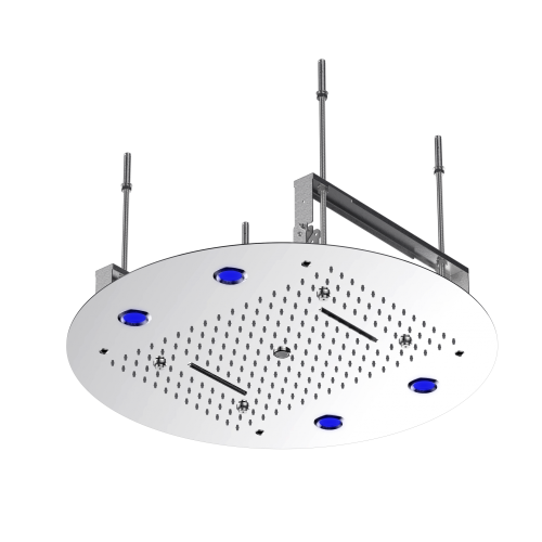 Soffione doccia a pioggia LED con cambio colore