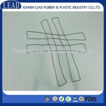 Thin rubber gasket for battery compartment