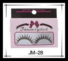 1pair Many Styles Free Sample False Strip Eyelash In Box