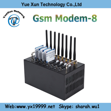 Quectel module SMS Modem pool, Bulk SMS device, 8 port gsm modem