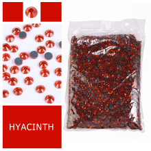Wholesale Hyacinth Hotfix Rhinestones Cloth Decorations
