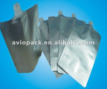 hight quality transparent spout pouch