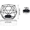 Geometric Tealight Candle Holder Decor for Table Centerpiece