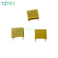 X2 Metallized polypropylene film interference suppression capacitor