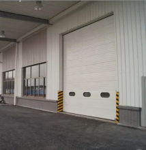 Logistics and transportation plant aluminum industrial door