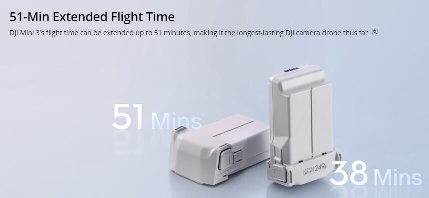 38 min flying time DJI Mini 3 Fly More Combo with DJI RC screen remote drone