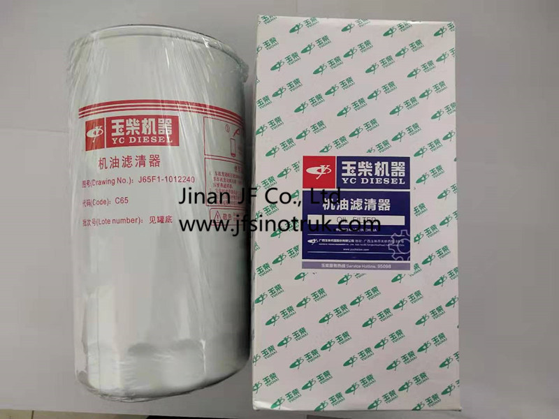 J65F1-1012240 yuchai filter oli asli