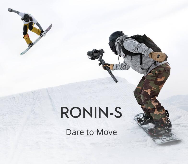New Arrival DJI Ronin -S Gimbal Stabilizer for DSLR and mirrorless cameras VS Zhiyun Crane 2