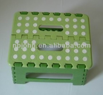 Plastic folding stool for home use as seen on TV