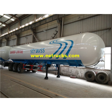 16000 Gallons LPG نصف مقطورة توصيل الغاز