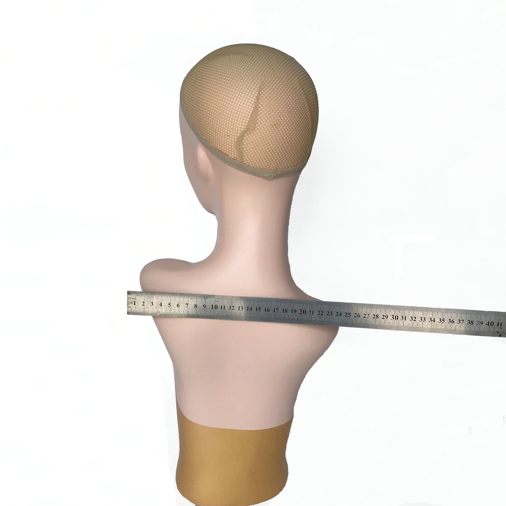 Realistic Mannequin Head Bust Plastic Female Mannequin Head With Shoulders for Display wig and scarf