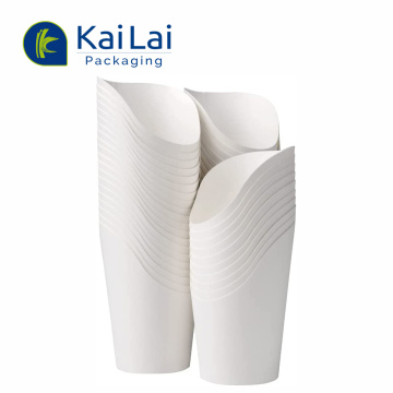 Biodegradable French Fries Cups & Boxes | PLA Chip Scoop Cups for Hot Sale