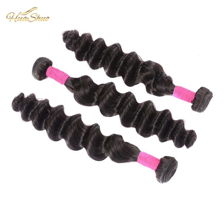 Cuticle Aligned Loose Deep Hair Brazilian Human Hair Bundles 100% Natural Original Wholesale Raw Virgin Hair Vendors