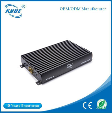 Total rms 280w type class ab compact car audio amplifier 4 channel with good review