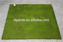 artificial flocking moss wall green moss carpet mat